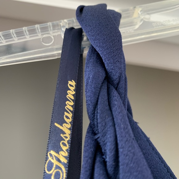 Evening gown by Shoshanna in Midnight size 4 - Picture 8 of 11